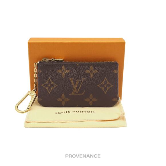 🔴 Louis Vuitton Key Pouch Cles -  Monogram - Picture 1 of 7